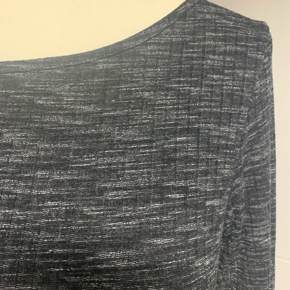 Bershka Long Sleeve Ribbed Dress Medium - Picture 5 of 7